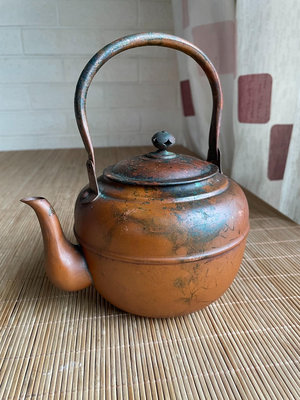 日本老銅壺 容量1升