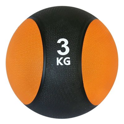 3kg 藥球 重力球 復健球 重量訓練器材 核心訓練 橡膠藥球 拋球 重訓球 力量球