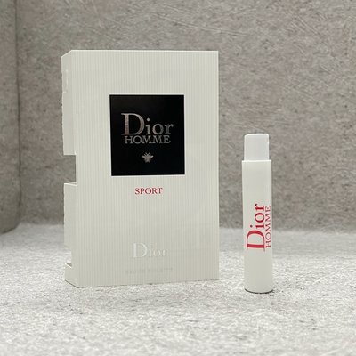Dior迪奧 HOMME SPORT淡香水 1ml 針管【香水會社】