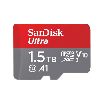 Sandisk Ultra microSDXC 1.5TB 記憶卡〔無轉卡〕TF 1T UHS-I A1 C10 150MB/s 公司貨 SDSQUAC