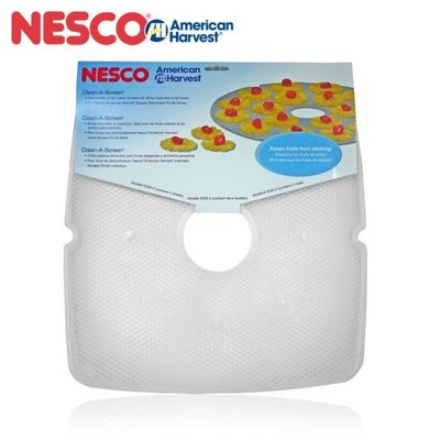 【激安殿堂】Nesco 專用網狀烘盤 二入組 SQM-2-6（食物乾燥機 方形防沾網盤 矽膠墊 止滑墊 烘培墊）
