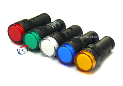 【UCI電子】 (W-4) LED電源 指示燈 AD16-16C 信號燈 16MM