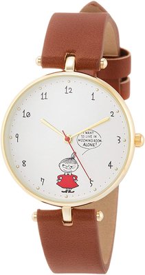 日本正版 Fieldwork 慕敏 嚕嚕米 MOM006-2 小不點 手錶 女錶 皮革錶帶 日本代購