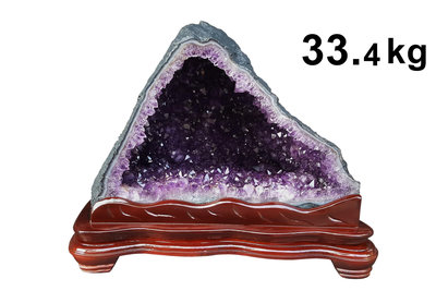 【喬尚】天然水晶洞系列 (3) 三角金型 重33.4公斤