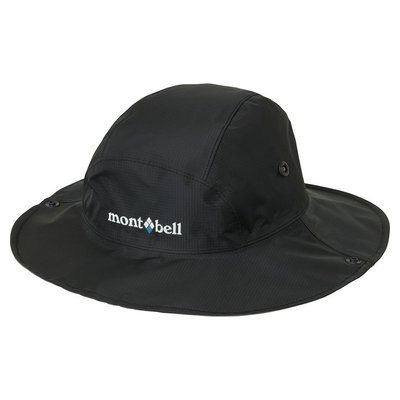 【mont-bell】1128656 BK 黑 Gore-tex STORM HAT 大圓盤帽 大盤帽 GTX