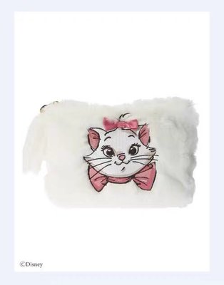 👛歐夏蕾媽貓屋👛日本2020秋冬新款colors毛絨絨凱莉貓化妝包、手拿包（售完，預購中）