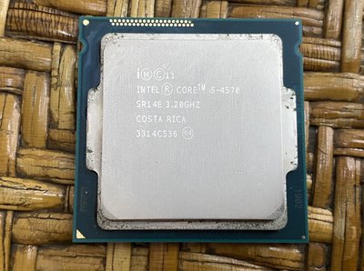 ^^華津電腦^^Intel Core i5-4570 3.2G 6M 四核心 CPU 1150腳位 岡山可自取