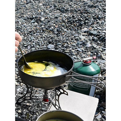 CooknEscape庫安客戶外鈦餐具炊具套裝純鈦茶壺吊鍋煎鍋組合套裝 UCKX