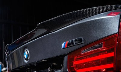 【政銓企業有限公司】BMW F30 F80 M3 FUTURE DESIGN 抽真空 高品質 卡夢 尾翼 F80 M3