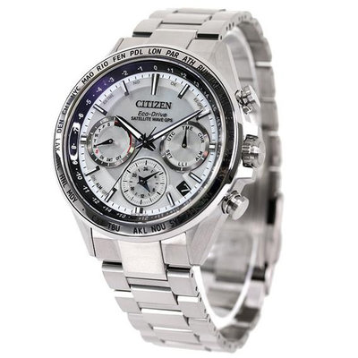 預購 CITIZEN CC4010-80A 星辰錶 手錶 46mm ATTESA GPS 電波 銀色面盤 鈦金屬錶帶 男錶女錶