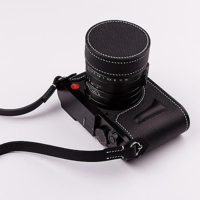 康緹斯 適用徠卡Leica Q2 純手工縫製皮套相機套定製鱷魚皮鴕鳥皮