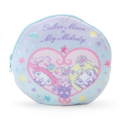 (現貨在台)日本正品Sanrio三麗鷗 美少女戰士 美樂蒂 聯名款 購物袋 收納袋 環保袋 肩背袋 手提袋 圓形款