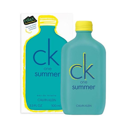 【Calvin Klein】Ck one Summer 2020 夏日限量版 中性淡香水 100ml