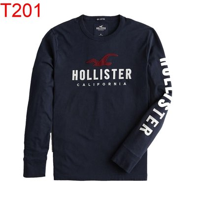 【西寧鹿】Hollister Co.  Hollister HCO  男生 長袖T恤 絕對真貨 可面交 T201