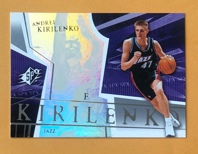 NBA 2003 Upper Deck SPx ANDREI KIRILENKO #87 球員卡