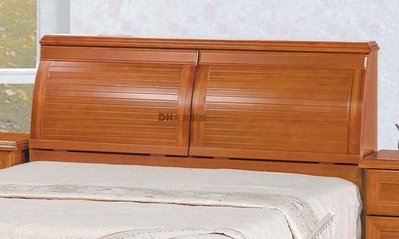 【DH】貨號E509-2《凡納斯》5尺正樟木實木床頭箱(圖一)另有6尺˙質感一流˙台灣製可訂做另計。新品特價