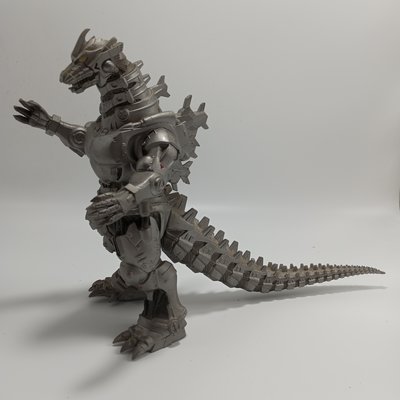 【皮老闆二店】二手真品 機械 哥吉拉 模型 玩具 恐龍 紫834