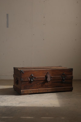 [裏山 古物] 古董風格木箱