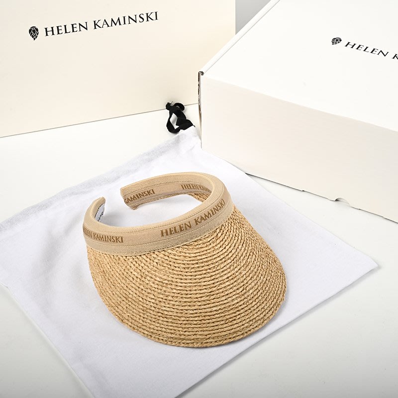 官方正品】helen kaminski拉菲草帽子防曬遮陽空頂帽女防紫外線| Yahoo