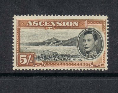 【雲品五】阿森松島Ascension Islands 1938 KGV SG 46 MNH 庫號#BP01 40799