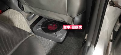 俗很大~日本中道 Nakamichi NBF08A 8吋超薄型主動式重低音( 豐田 9代ALTIS實裝車)