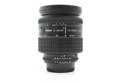 尼康 Nikon NIKKOR AF 24-85mm f2.8-4D 變焦廣角鏡頭 微距 1:2 全片幅 實用良品