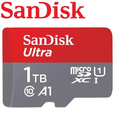 附發票公司貨 150MB/s SanDisk 1T 1TB Ultra microSDXC U1 (A1)記憶卡