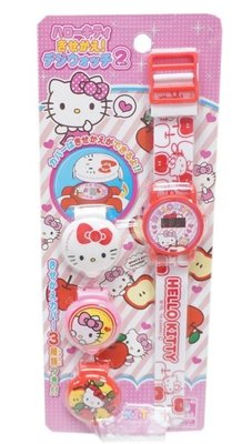 哈哈日貨小舖~三麗鷗 正版授權 Hello kitty 凱蒂貓 手錶 玩具