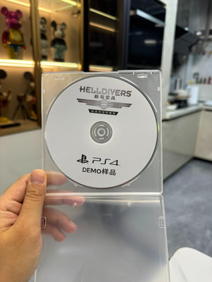 PS4游戲 DEMO樣品盤 絕地戰兵 地獄潛者 HELLDI11352