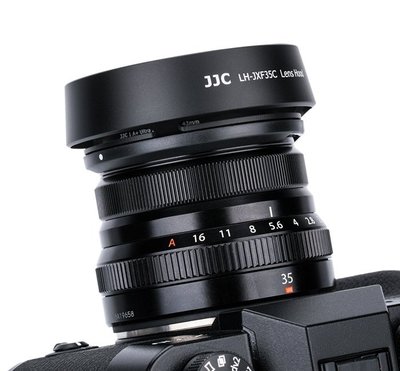 美品】FUJIFILM XF23mmF2 R WR + LH-XF35-2-