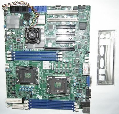 X8DTL-3F LGA1366主機板X58雙CPU美超微SAS主板SUPERMICRO