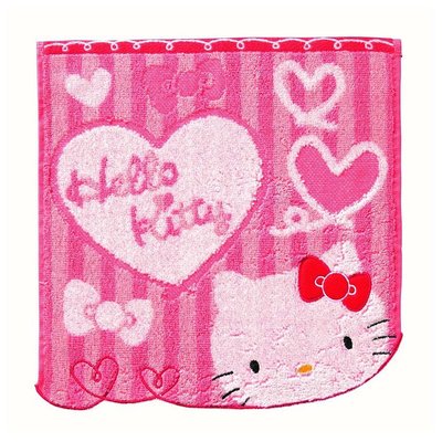 【Wendy Kids】日本 HELLO KITTY 小方巾 毛巾 小毛巾 25X25CM 680584