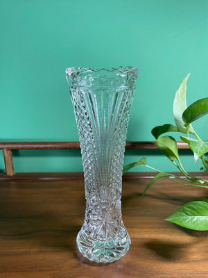 日本制造進口Aderia阿德利亞 水晶透明小花瓶 全品未使用