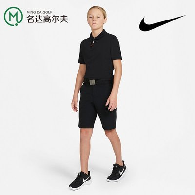 特賣-Nike/耐克兒童高爾夫服裝青少年DF HYBRID SHORT透氣運動夏季短褲