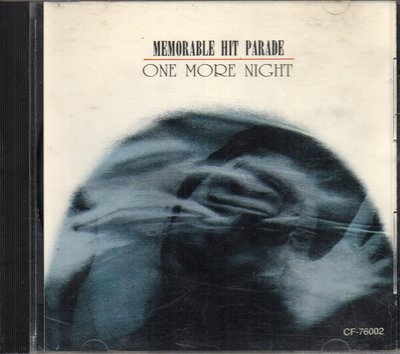 二手原版CD MEMORABLE HIT PARADE / ONE MORE NIGHT 抒情名曲 2