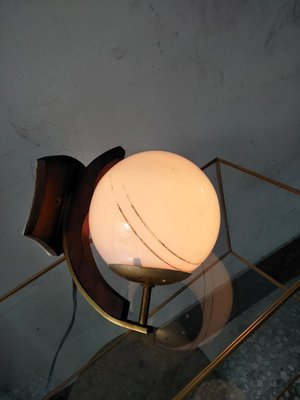 木座 奶油 玻璃 球燈 壁燈 。 最大值約 22 - 23 。 E27 燈頭