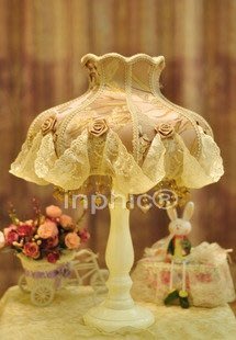 INPHIC-高級歐式布藝檯燈 臥室 床頭調光燈飾結婚禮物 高貴