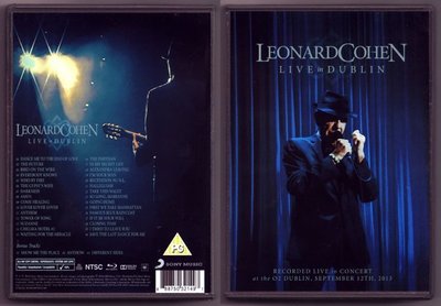 Leonard Cohen Live In Dublin 都柏林演唱會 (DVD)