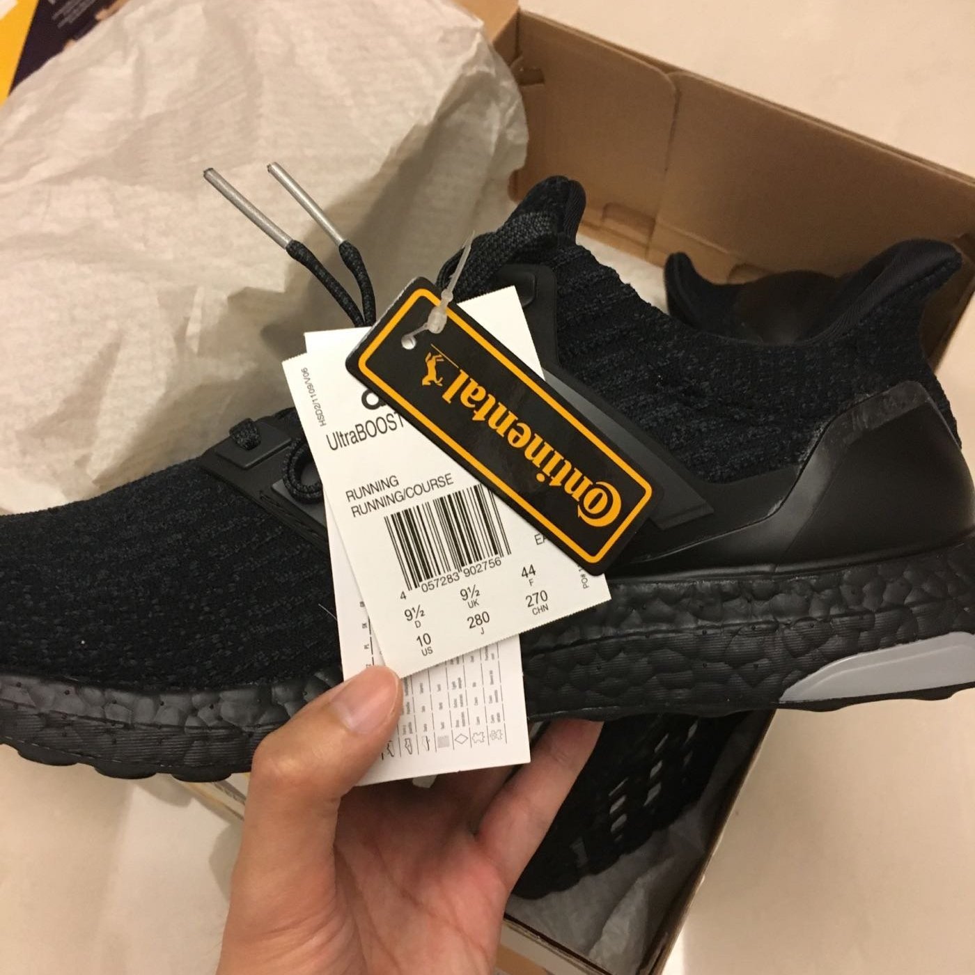 Womens ultra boost sales triple black