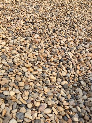 3-5-8cm鵝卵石鋪路變壓器景觀石頭地暖豆石鵝暖石雨花石礫石-云邊小鋪
