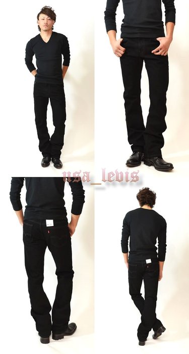 levis 517 black