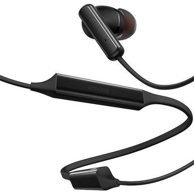 倍思u2pro耳機主動降噪頸掛式掛脖式入耳式運動跑步遊戲