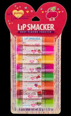 美國 Lip Smacker [ 情人節限量護唇膏 ] My Punny 八支款 ~ 全新品