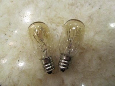 E12  25W 鹽晶燈(鹽燈)專用清光鎢絲燈泡