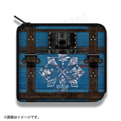 任天堂 SWITCH NS CAPCOM 卡普空 魔物獵人 崛起 破曉 配件袋 配件包 可收納線材 充電器 遊戲片 台中