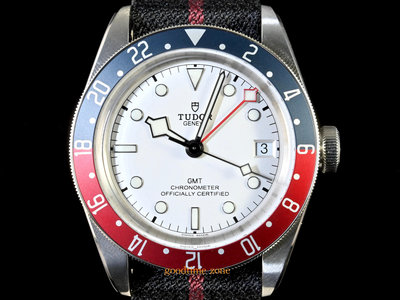 [現貨] TUDOR 帝舵 79830 RB Black Bay GMT 全新23/10 紅藍圈 織紋錶帶 41mm WS893