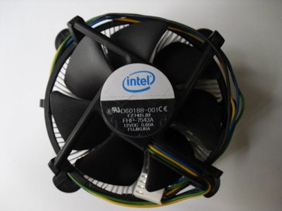 【大老二手電腦-散熱風扇 】英特爾Intel原廠Socket 775銅柱CPU散熱風扇*5個一標
