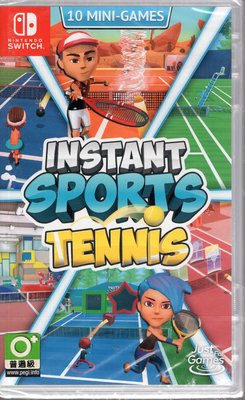 Switch遊戲NS 即時運動 網球 Instant Sports Tennis 英文版【板橋魔力】