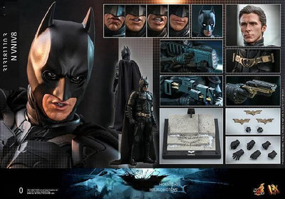 創客優品 正版兵人模型 HOT TOYS 16 DX19 蝙蝠俠黑暗騎士 蝙蝠俠摩托 可動人偶MMS591 BR1443
