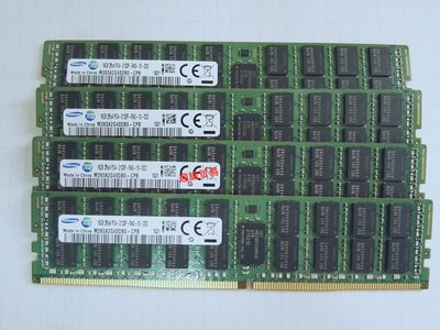 全新三星M393A2G40DB0-CPB DDR4 16G 2RX4 PC4-2133P 伺服器記憶體